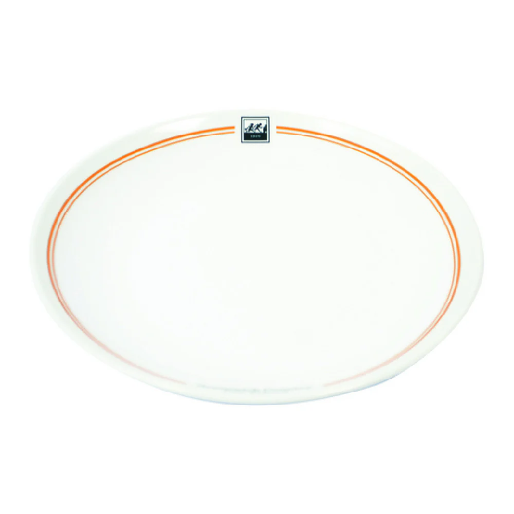 BauscherHepp T39002GCDS 9 Inch Round Plate with GCDS Logo White