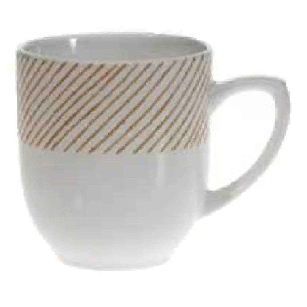 Vertex China RB-17-LSG 9 Oz Tahoe Cup with Handle Magnesium Reinforced Super White