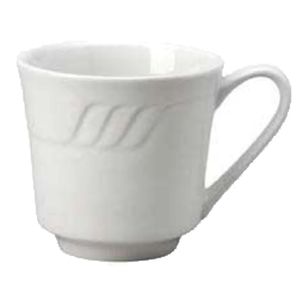 Vertex China SAU-CT-B 7 Oz Kendall Cup Round With Handle Blueberry
