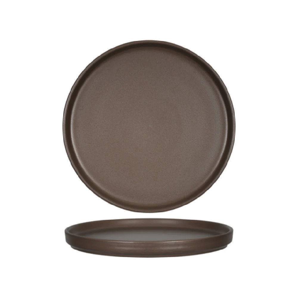 Tuxton VNAS082 8-1/4 Inch Round Plate Dishwasher Safe Lead-Free Porcelain Tuxton VNAS082 8-1/4 Inch Round Plate Dishwasher Safe Lead-Free Porcelain