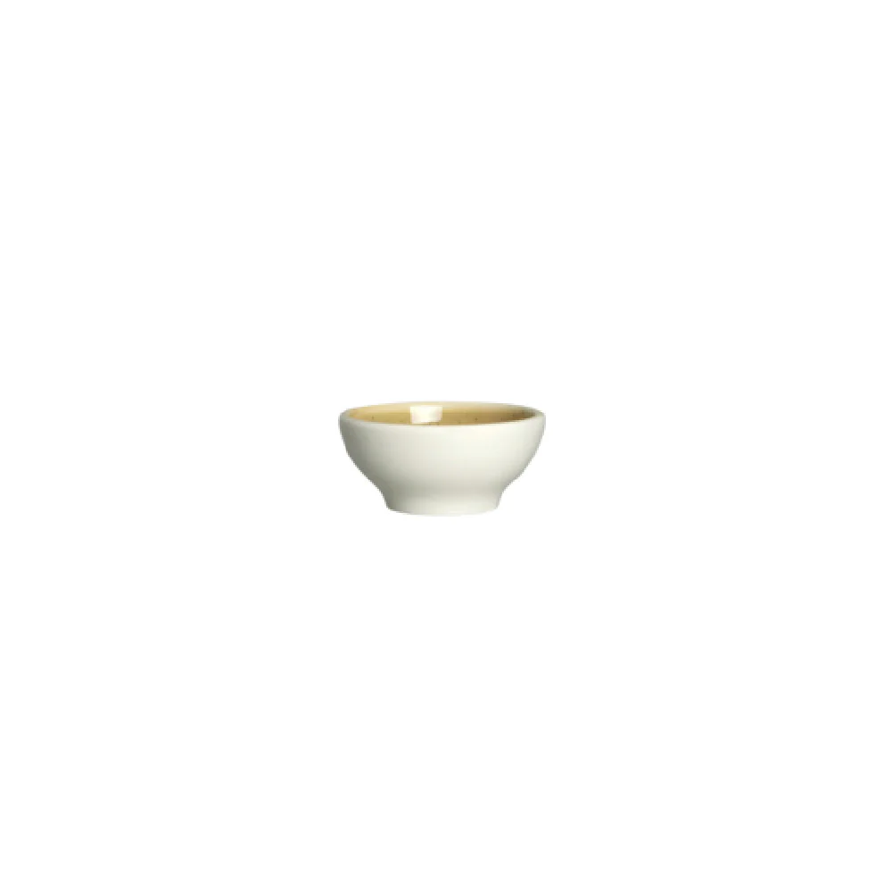 Steelite 12160538 2.25 Oz Tulip Bowl Round Yellow Alumina Vitrified Steelite 12160538 2.25 Oz Tulip Bowl Round Yellow Alumina Vitrified