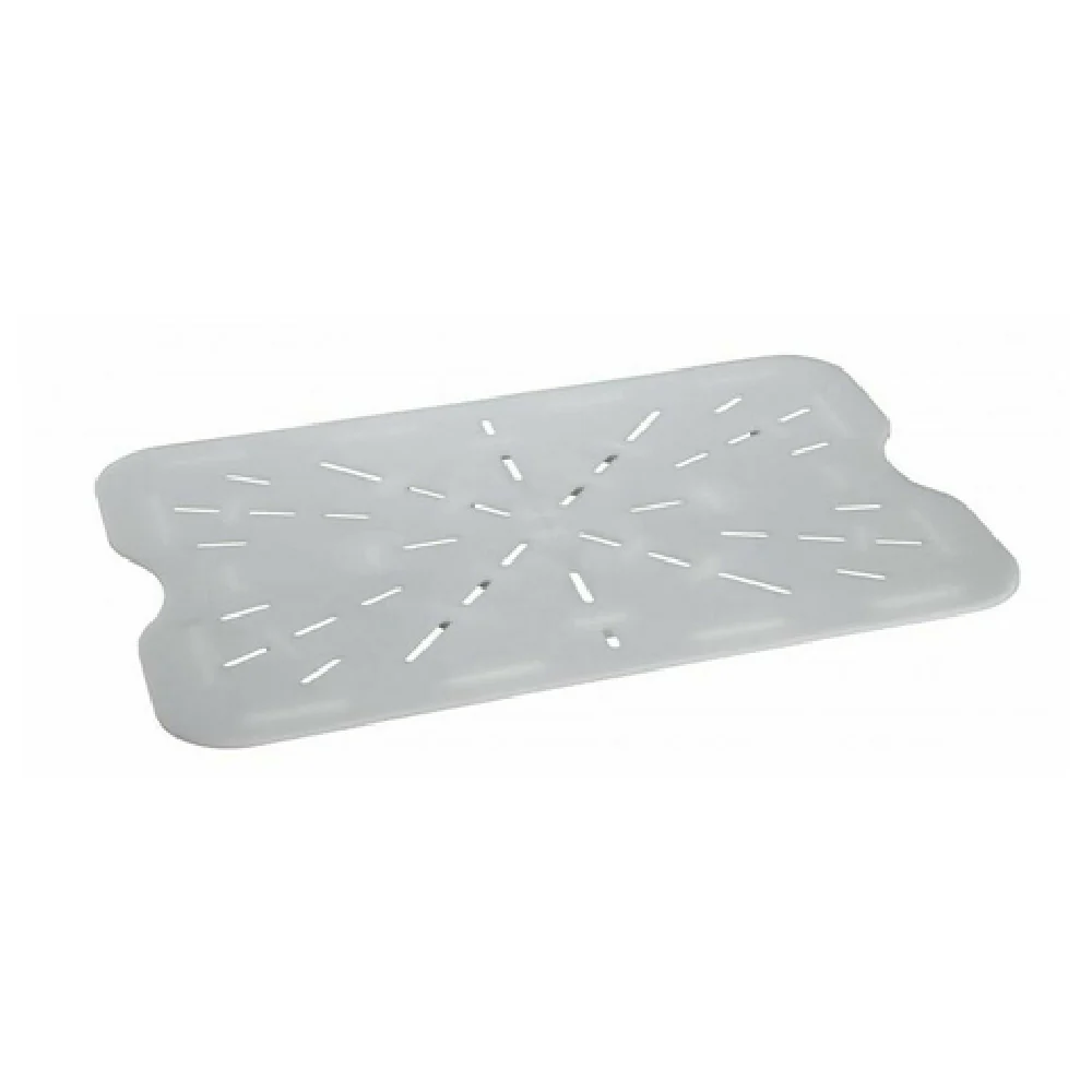 Omcan 85136 18 Inch Drain Shelf Clear Polycarbonate NSF for Food Storage Omcan 85136 18 Inch Drain Shelf Clear Polycarbonate NSF for Food Storage