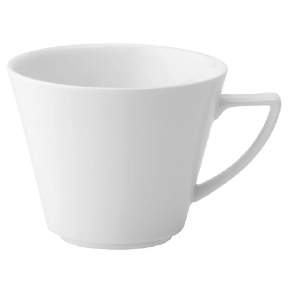 Tableware Solutions USA AB Z03064 3 Oz Cup V Shaped Handle Porcelain White