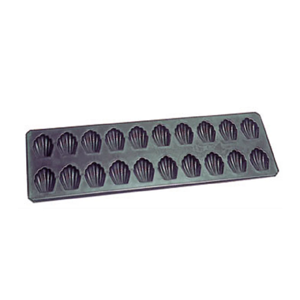Matfer 310732 15-1/2 Inch Steel Non-stick Exopan Madeleine Sheet with 20 Molds Matfer 310732 15-1/2 Inch Steel Non-stick Exopan Madeleine Sheet with 20 Molds