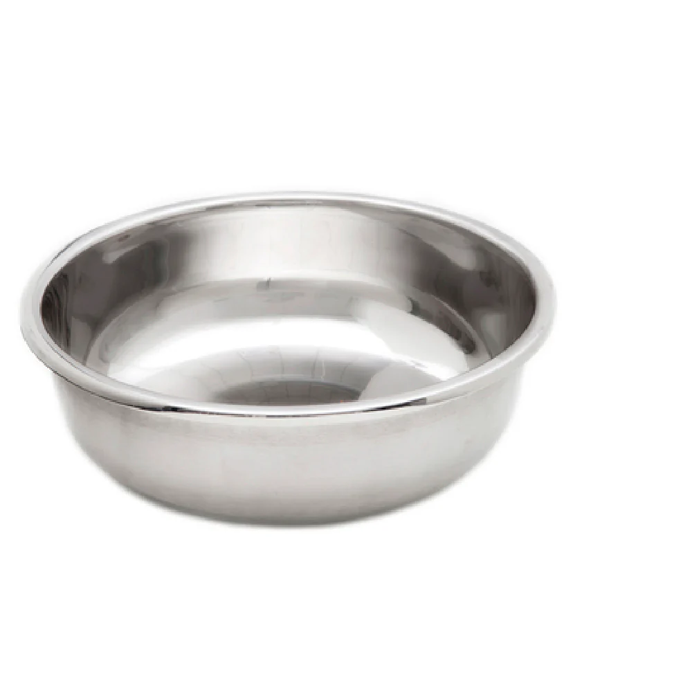 Steelite DW655RFP 1.25 Gallon Food Pan Round 18/10 Stainless Steel with DW Haber Steelite DW655RFP 1.25 Gallon Food Pan Round 18/10 Stainless Steel with DW Haber