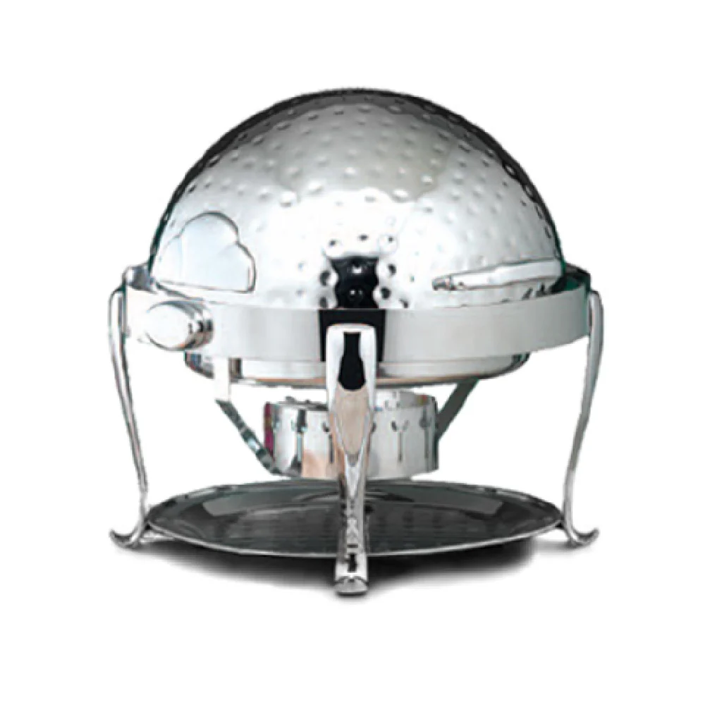 Bon Chef 19000CHH 2 Gallon Round Chafer with Dripless Water Pan Stainless Steel Finish Bon Chef 19000CHH 2 Gallon Round Chafer with Dripless Water Pan Stainless Steel Finish
