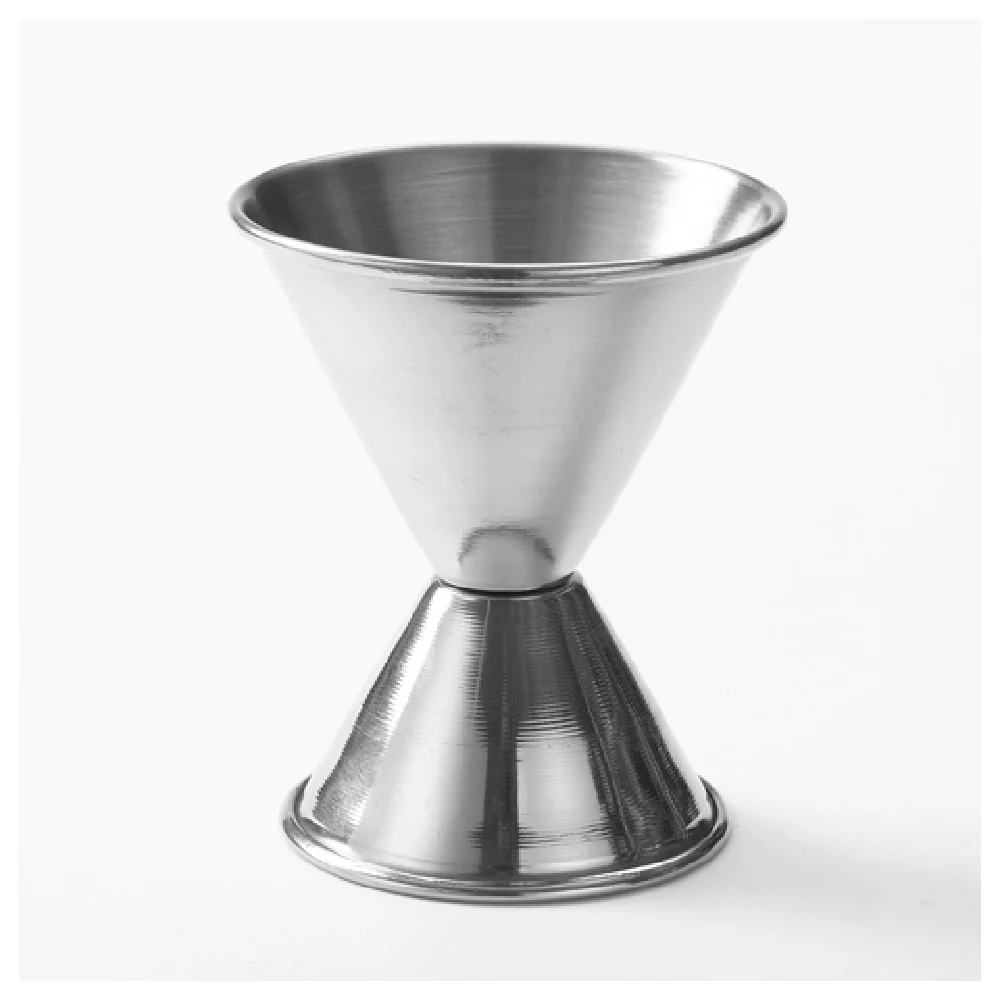 American Metalcraft J205 1 to 2 Oz Jigger Rolled Edge Stainless Steel Satin Finish American Metalcraft J205 1 to 2 Oz Jigger Rolled Edge Stainless Steel Satin Finish