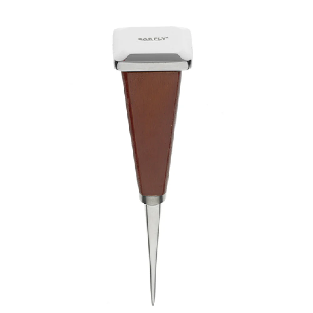 Mercer Culinary M37061 6-5/8 Inch Ice Pick with Cast Stainless Steel Head and Wood Handle