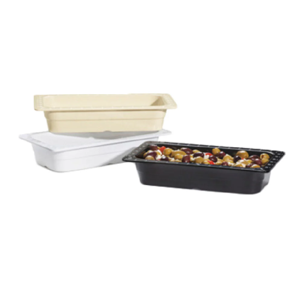 GET Enterprises ML-18-BK 12 Inch Food Pan Cold Application Break-Resistant Melamine Black GET Enterprises ML-18-BK 12 Inch Food Pan Cold Application Break-Resistant Melamine Black