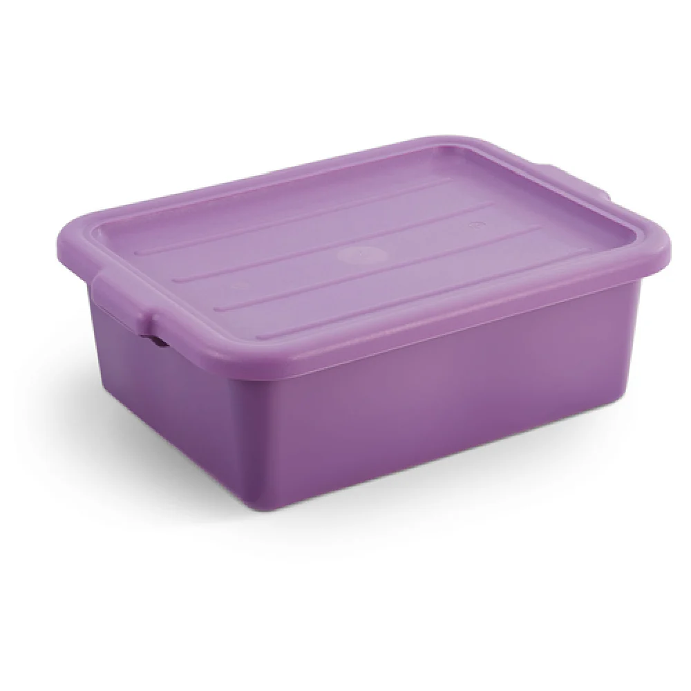 Vollrath 1535-C80 22.5 Inch Purple Food Storage Container with 5 Inch Drain Vollrath 1535-C80 22.5 Inch Purple Food Storage Container with 5 Inch Drain