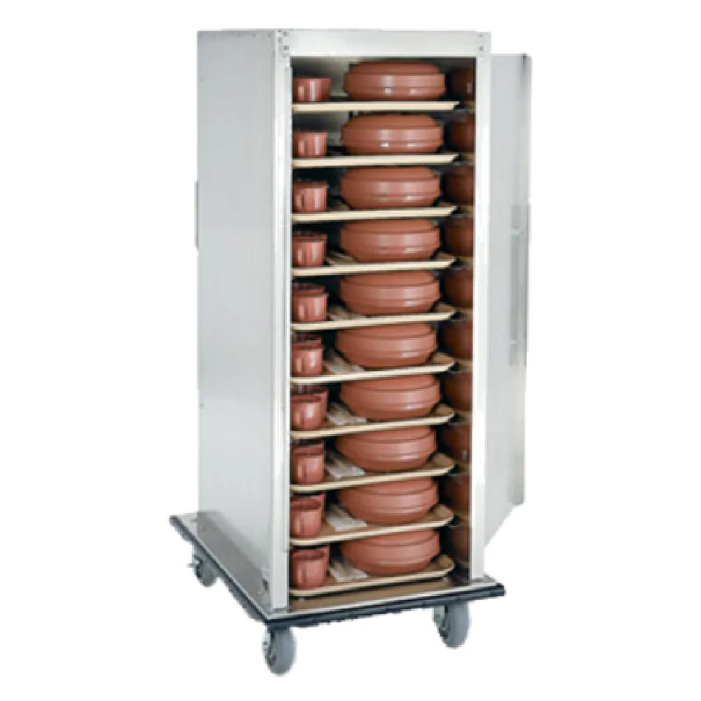 Alluserv VL2020A 27 Inch Tray Cart Aluminum with Removable Panels and Casters
