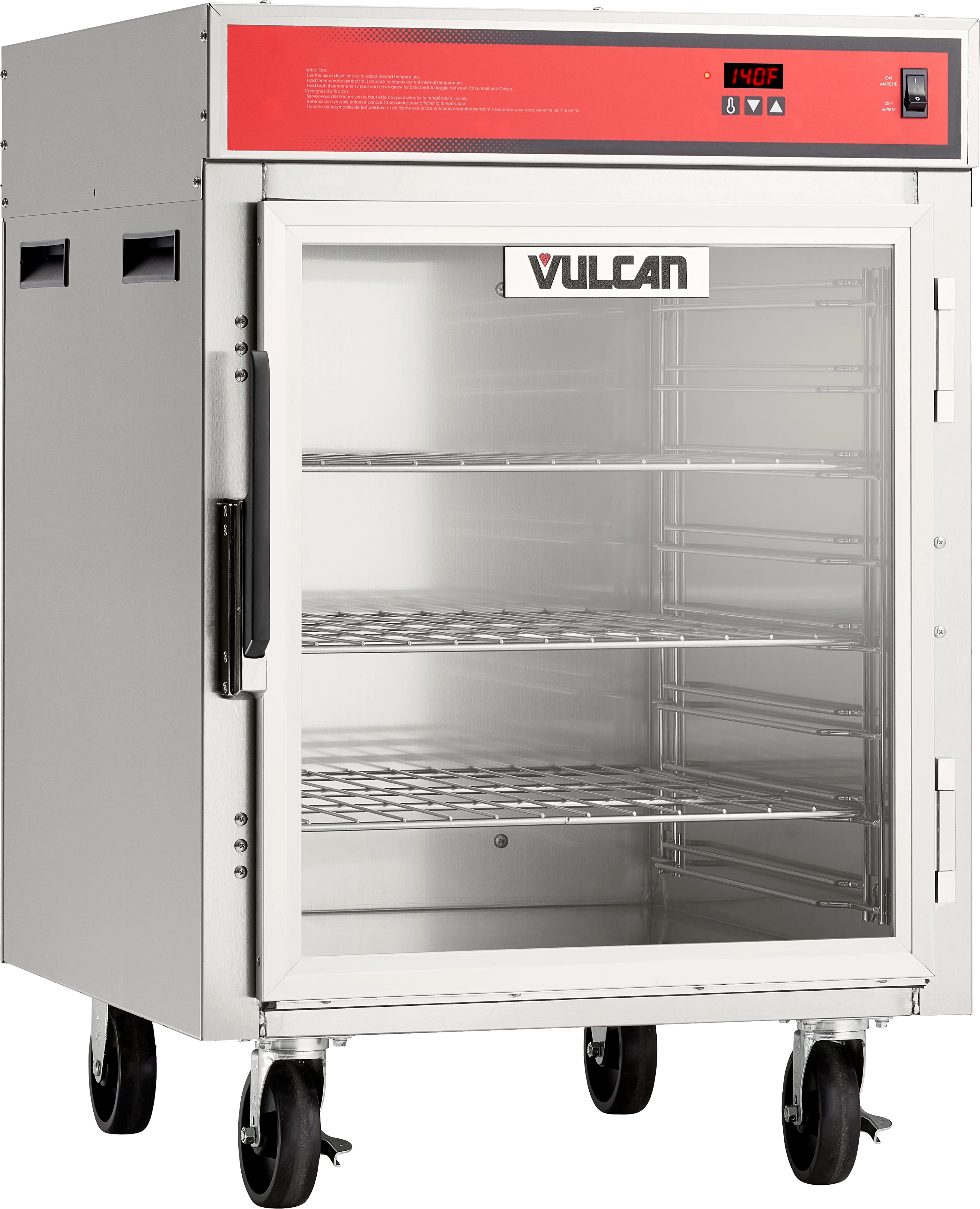 Vulcan VBP7SL_120/60/1 27 Inch Heated Cabinet Mobile with Adjustable Shelves and Forced Air
