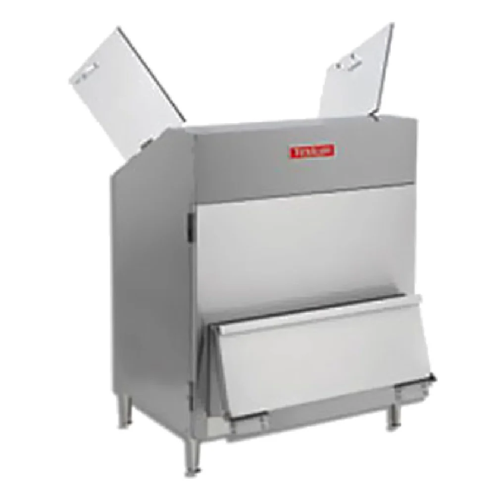 Texican Specialty TCD-1PT 29 Inch Pass-thru Tortilla Chip Dispenser Stainless Steel Convection Style with Top Load