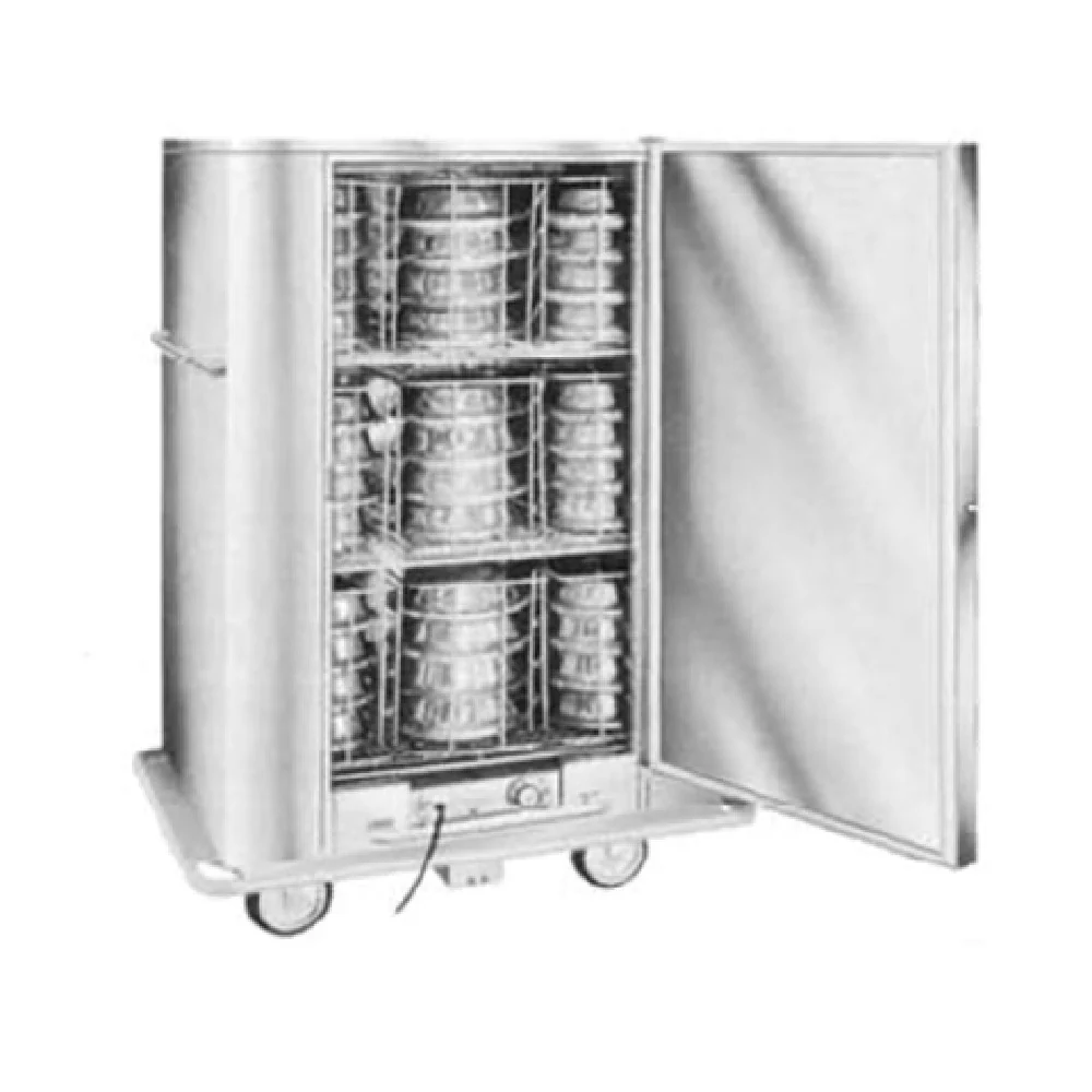 Carter Hoffmann BB72_120/60/1 40 Inch Electric Heated Banquet Cabinet Mobile Stainless Steel with Insulation