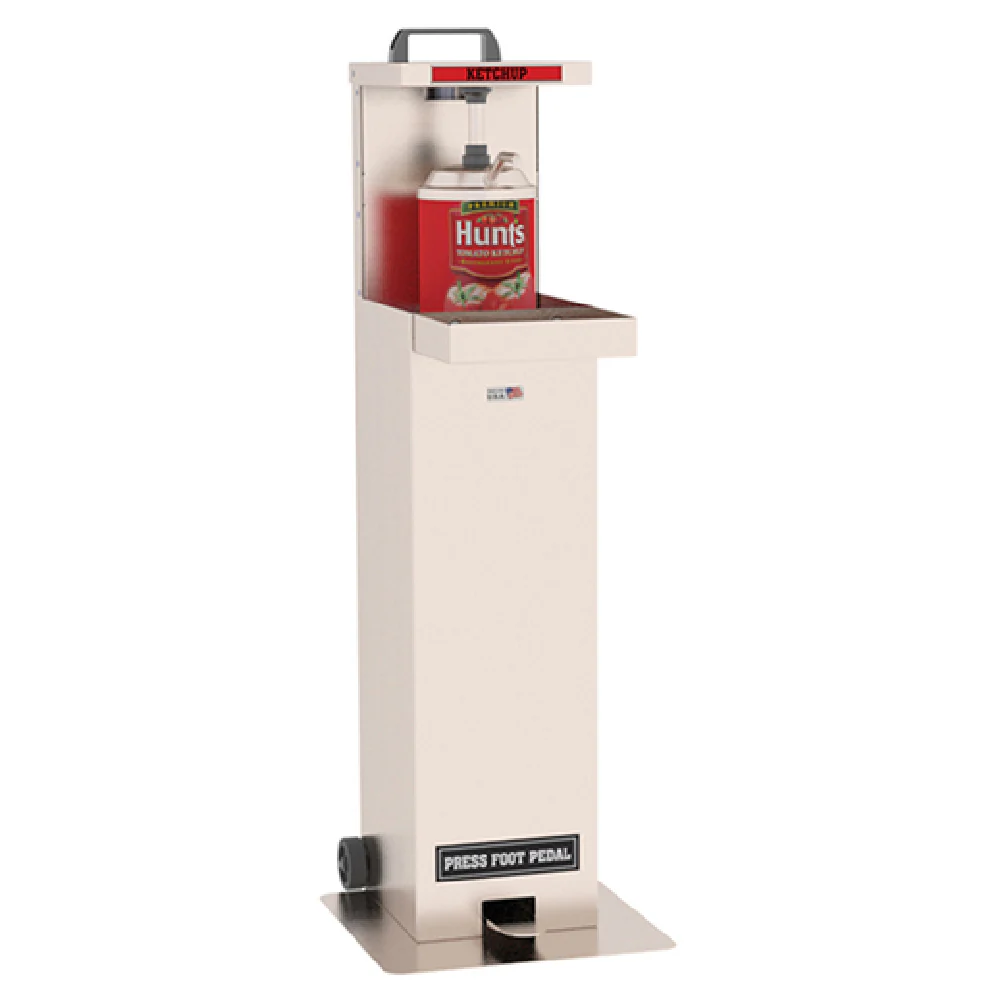 Lakeside 159867 16 Inch Manual Condiment Station with Stainless Steel Construction