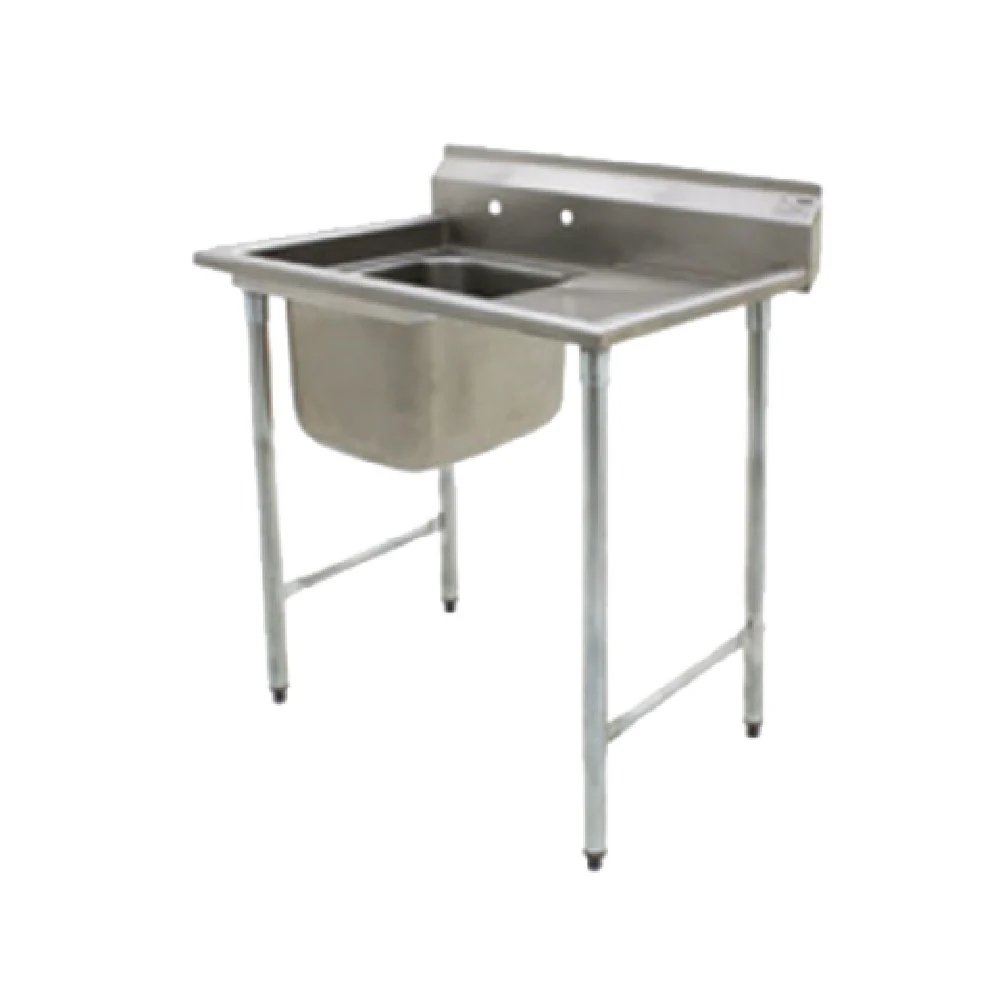 Eagle 414-16-1-18R-X 38 Inch Sink with Right Hand Drainboard 430 Stainless Steel Eagle 414-16-1-18R-X 38 Inch Sink with Right Hand Drainboard 430 Stainless Steel