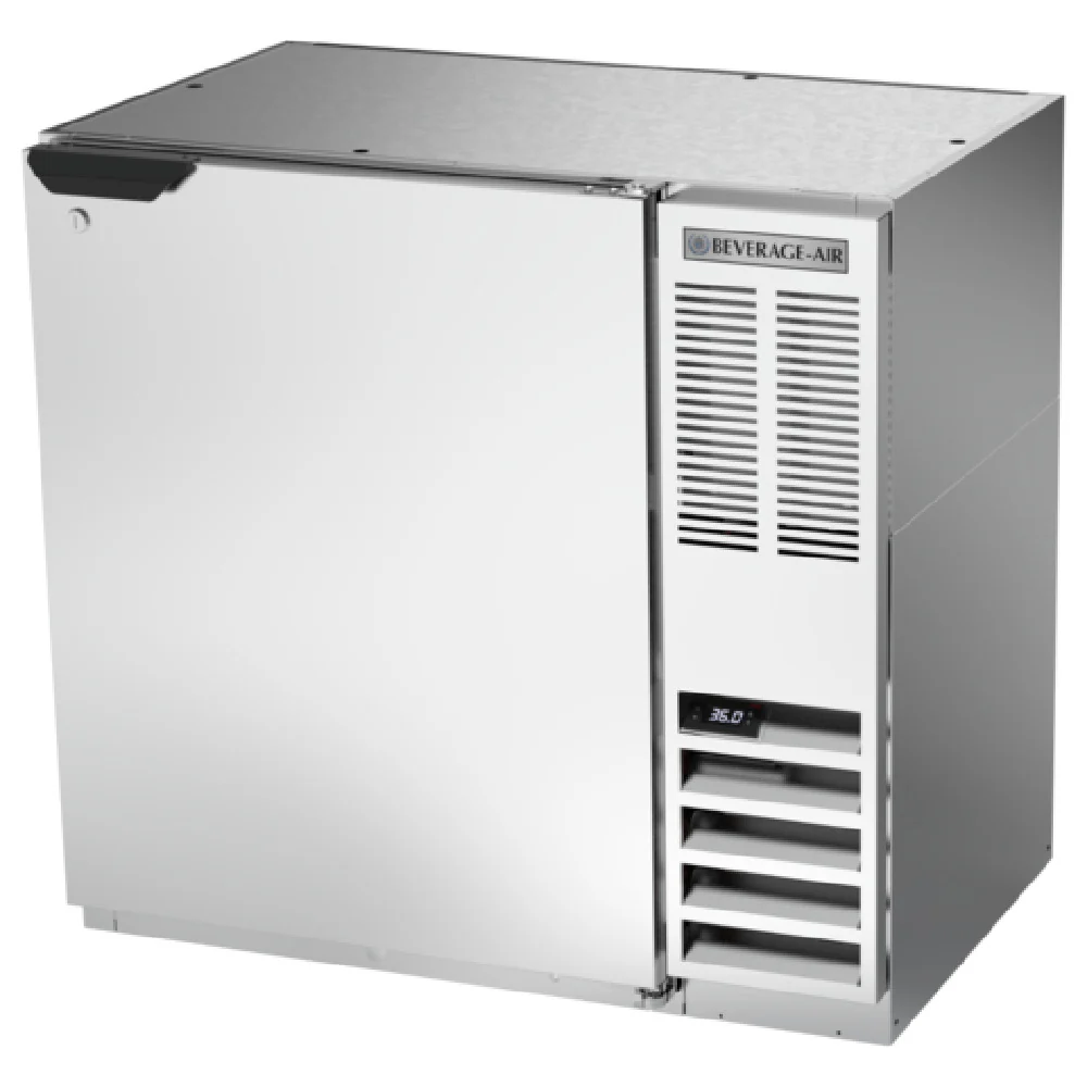 Beverage Air BB36HC-1-S 36 Inch Refrigerated Back Bar Cabinet 8.31 cu ft Beverage Air BB36HC-1-S 36 Inch Refrigerated Back Bar Cabinet 8.31 cu ft