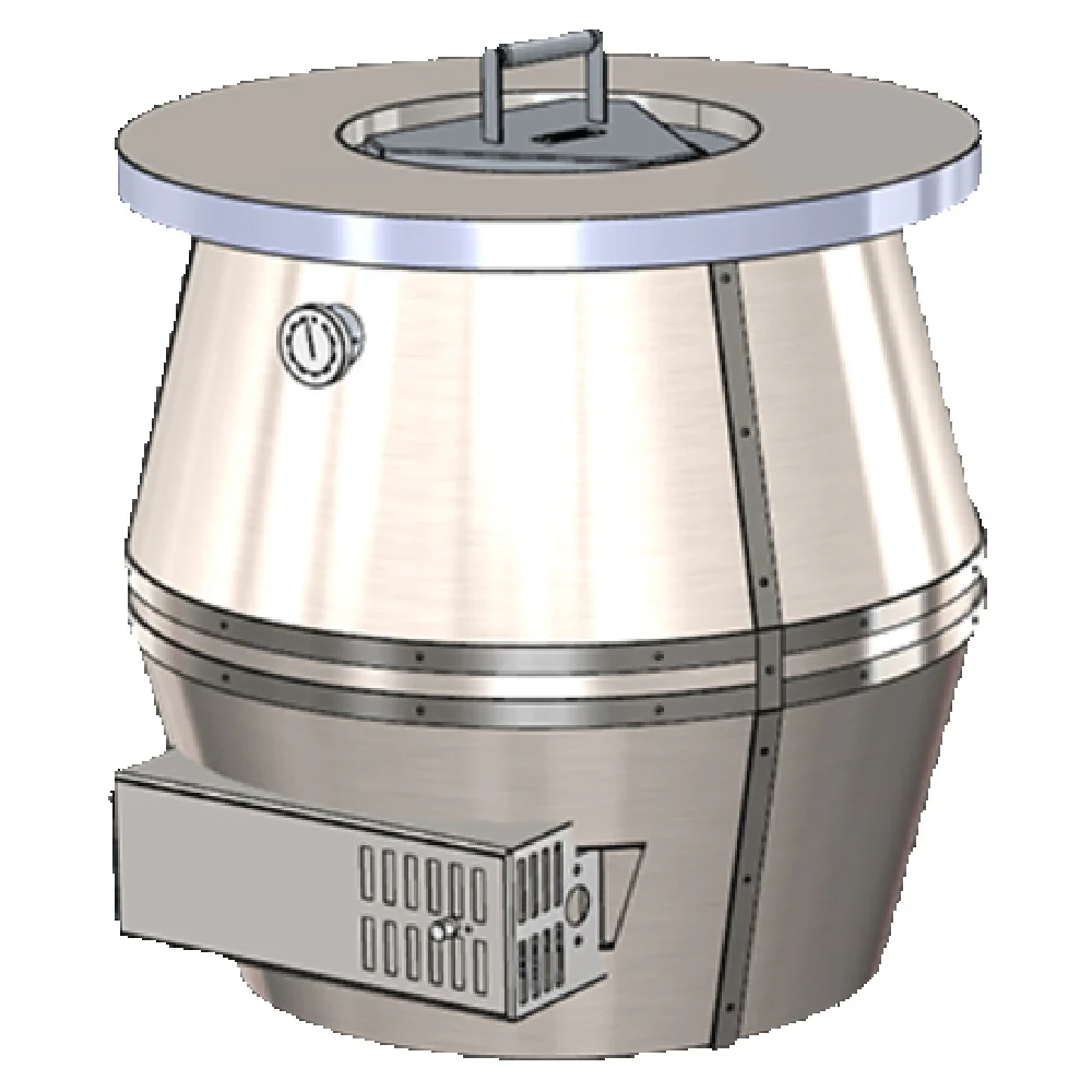 Beech Ovens ATANFPS-500 Oven for 500 Series Barrel Tandoor Flat Polished Finish