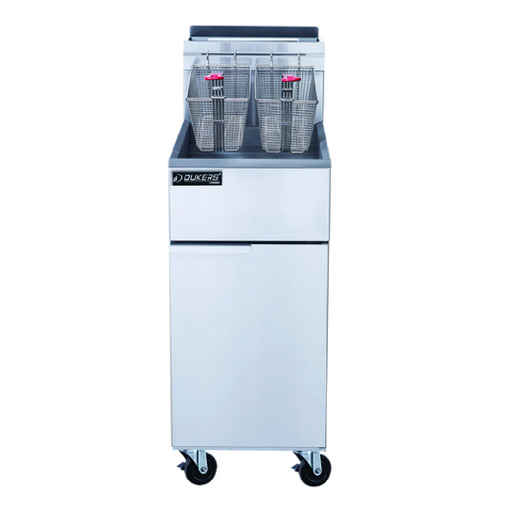 Dukers Appliance Co. USA Ltd. DCF3-LPG 15 Inch Deep Fryer Gas 90,000 BTU