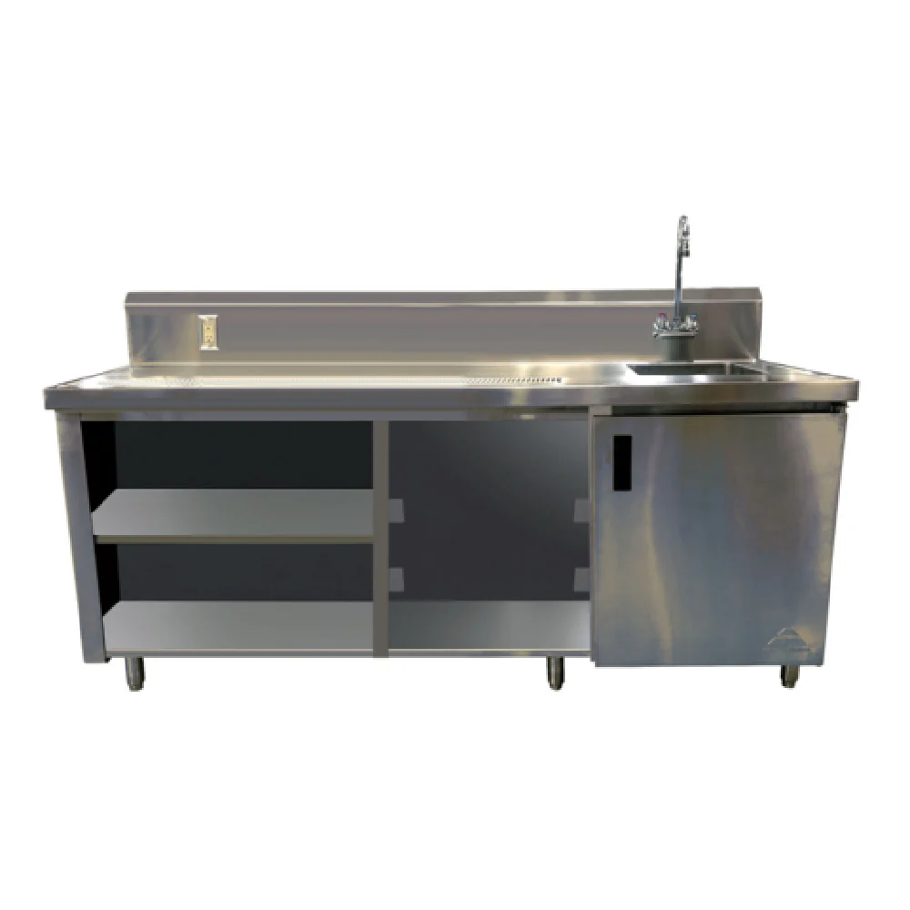 Advance Tabco BEV-30-84R-GR Beverage Table 84