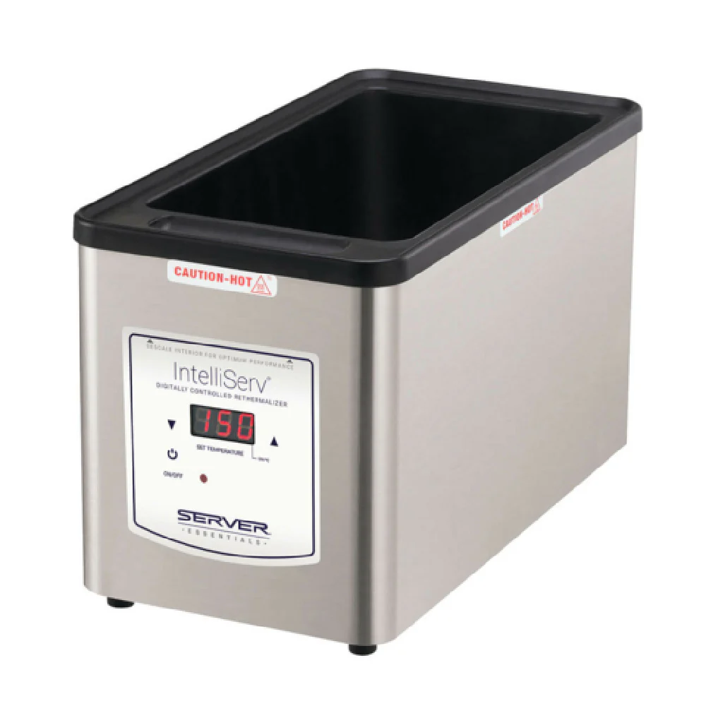 Server Products 86090 7 Inch Rethermalizing Electric Food Warmer Stainless Steel with Digital Temperature Control Server Products 86090 7 Inch Rethermalizing Electric Food Warmer Stainless Steel with Digital Temperature Control