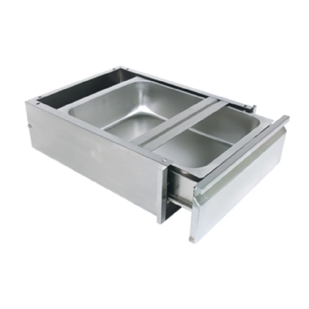 BK Resources BKDWR-2020-ASSY-SS 20 Inch Drawer Assembly Self Closing Stainless Steel