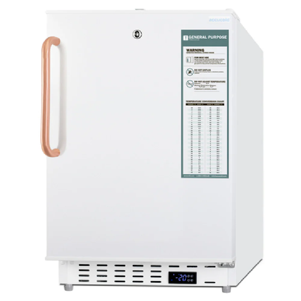 Summit ADA305AFTBC 19 Inch Under Counter Medical All-Freezer with Lock