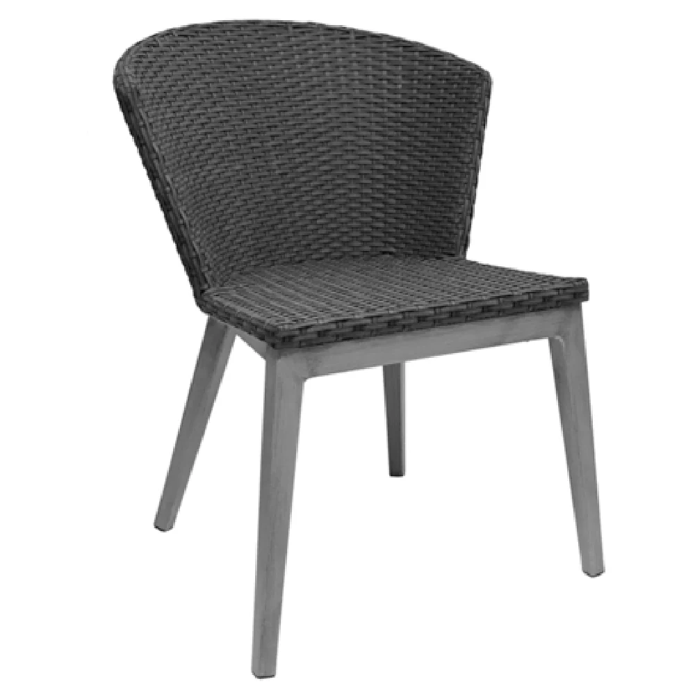 emuamericas, llc A1010-500-74 24 Inch Synthetic Wicker Side Chair Outdoor and Indoor emuamericas, llc A1010-500-74 24 Inch Synthetic Wicker Side Chair Outdoor and Indoor
