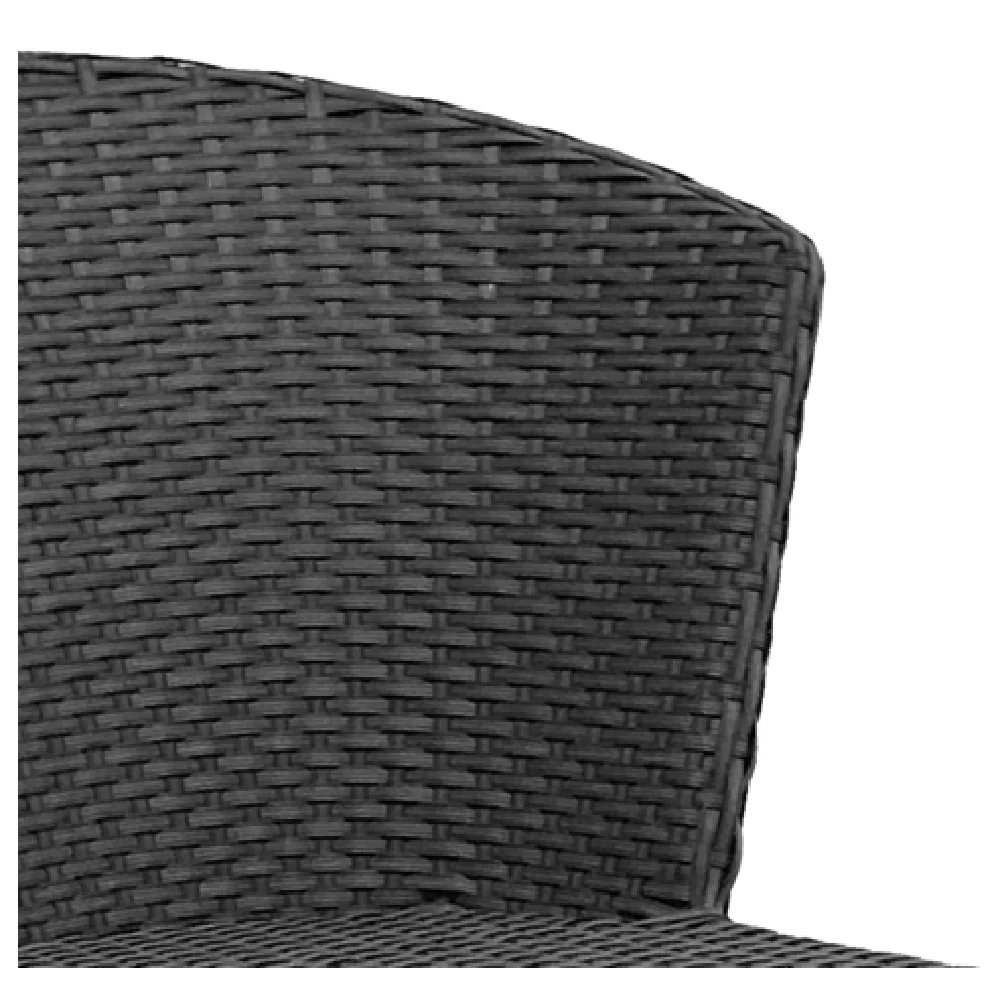 emuamericas, llc A1010-500-74 24 Inch Synthetic Wicker Side Chair Outdoor and Indoor emuamericas, llc A1010-500-74 24 Inch Synthetic Wicker Side Chair Outdoor and Indoor
