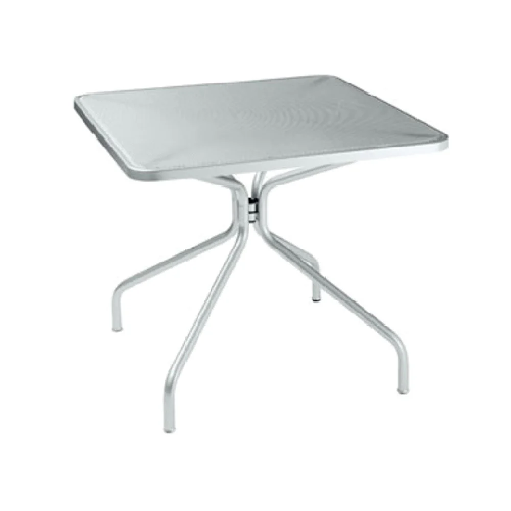 emuamericas, llc 800 24 Inch Square Table Outdoor Mesh Top Tubular Steel emuamericas, llc 800 24 Inch Square Table Outdoor Mesh Top Tubular Steel