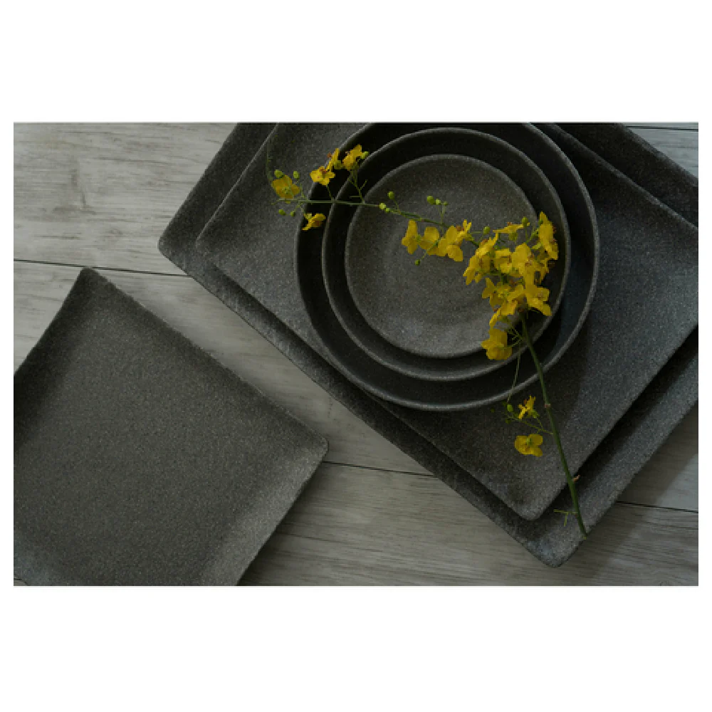 GET Enterprises RFS204 24-1/2 Inch Rectangular Platter Dishwasher Safe BPA Free Gray Melamine GET Enterprises RFS204 24-1/2 Inch Rectangular Platter Dishwasher Safe BPA Free Gray Melamine
