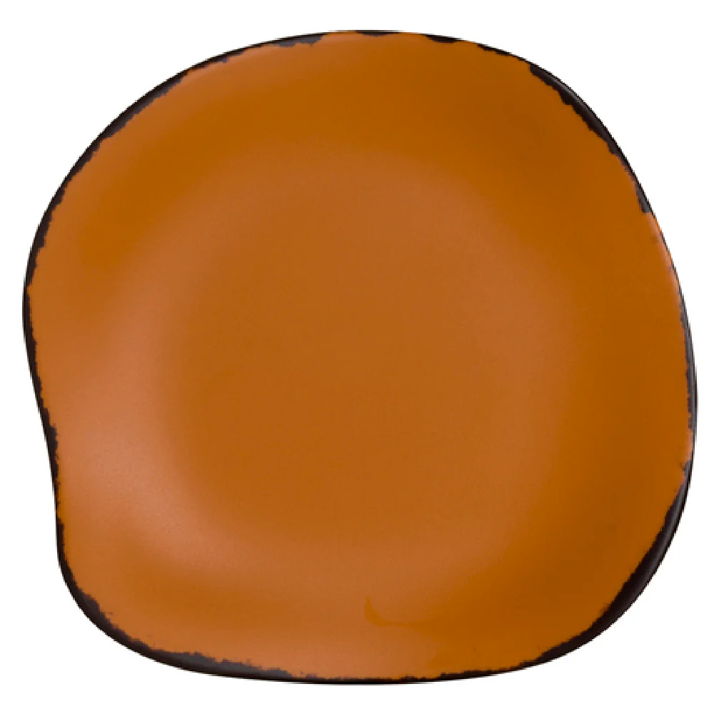 Steelite 7217DD025 9.5 Inch Plate Marisol Rustic Melamine - Coupe