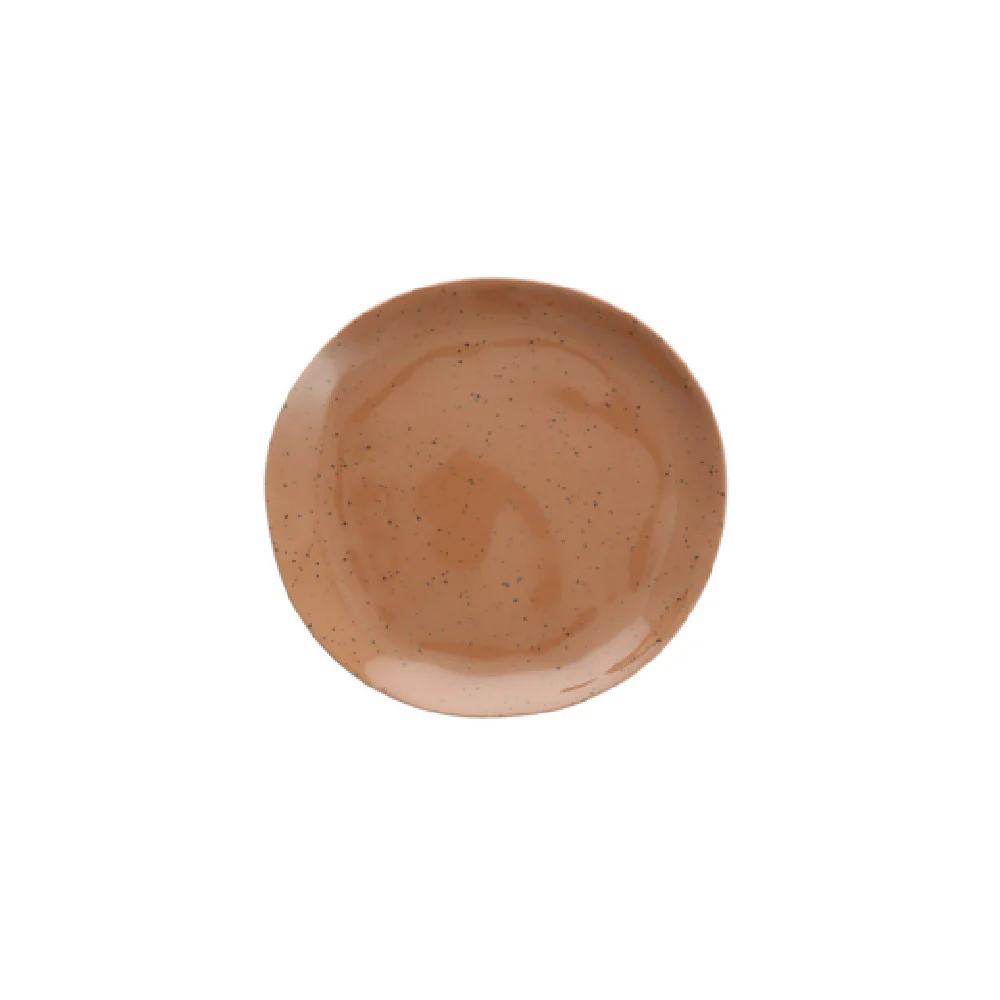 Fortessa DV.MD.FF4378TC 7.5 Inch Round Salad Plate Dishwasher Safe Brown Melamine Fortessa DV.MD.FF4378TC 7.5 Inch Round Salad Plate Dishwasher Safe Brown Melamine