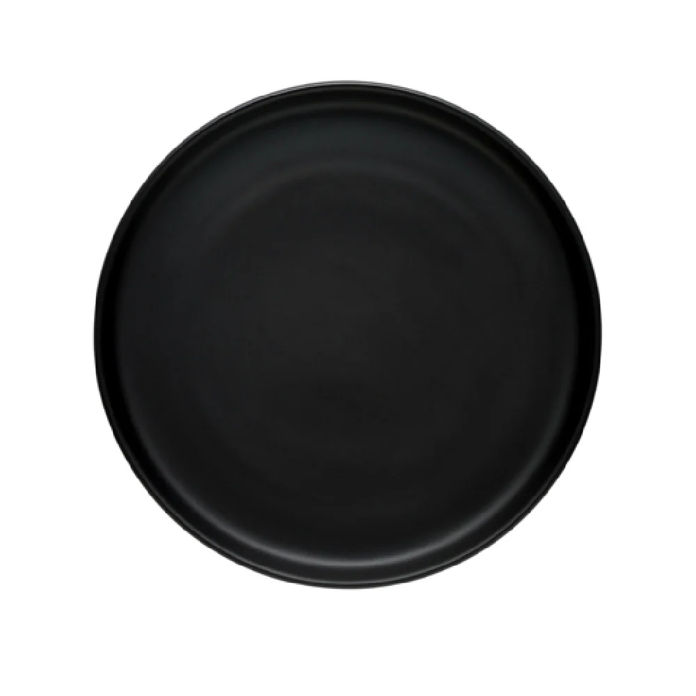 Libbey DRI-20-O 10-1/2 Inch Dia Round Coupe Plate Satin Matte Driftstone Porcelain