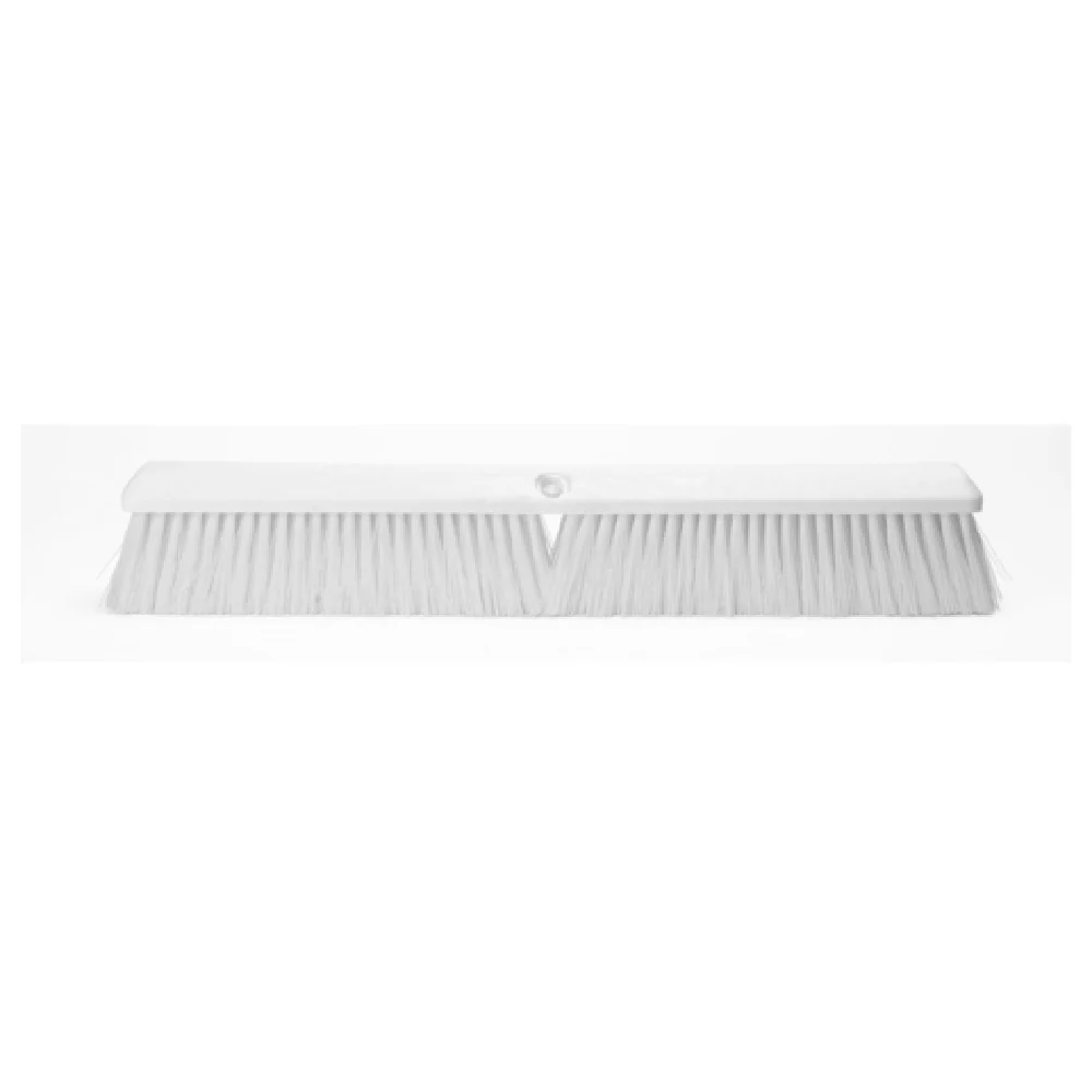 Carlisle 41891EC68 24 Inch Push Broom Head Purple Non-absorbent Plastic Block