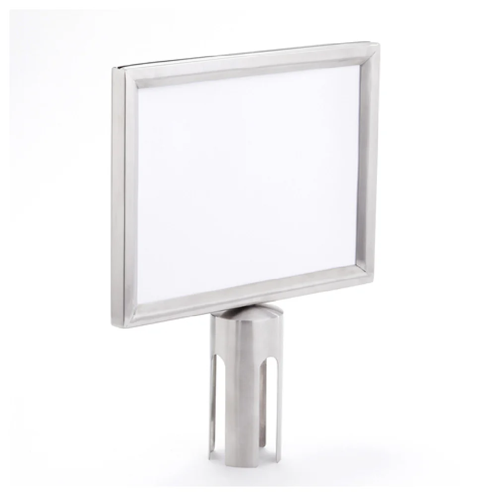 American Metalcraft RHSSIGNLSPS 11 Inch Dual Sided Sign Stainless Steel Horizontal