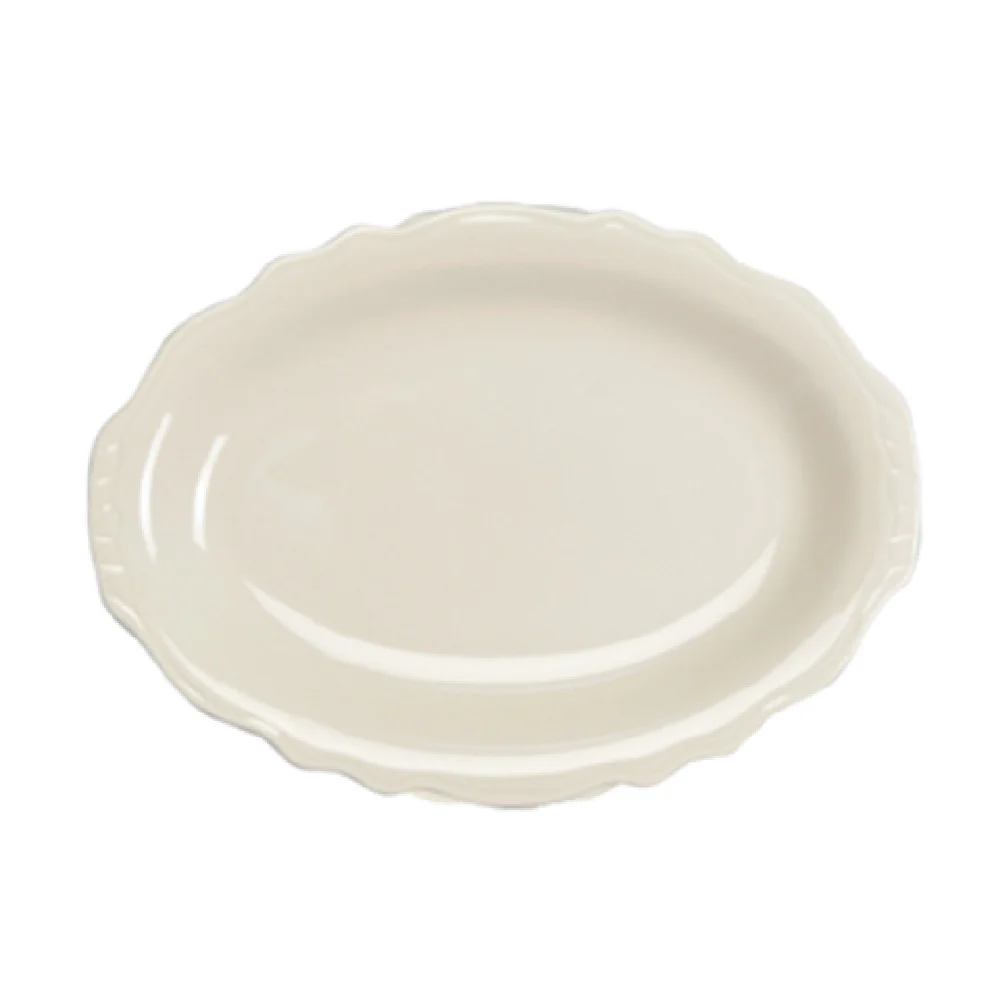 Steelite HL525847 10 Inch Platter Oval StyleLine Black Ceramic Steelite HL525847 10 Inch Platter Oval StyleLine Black Ceramic