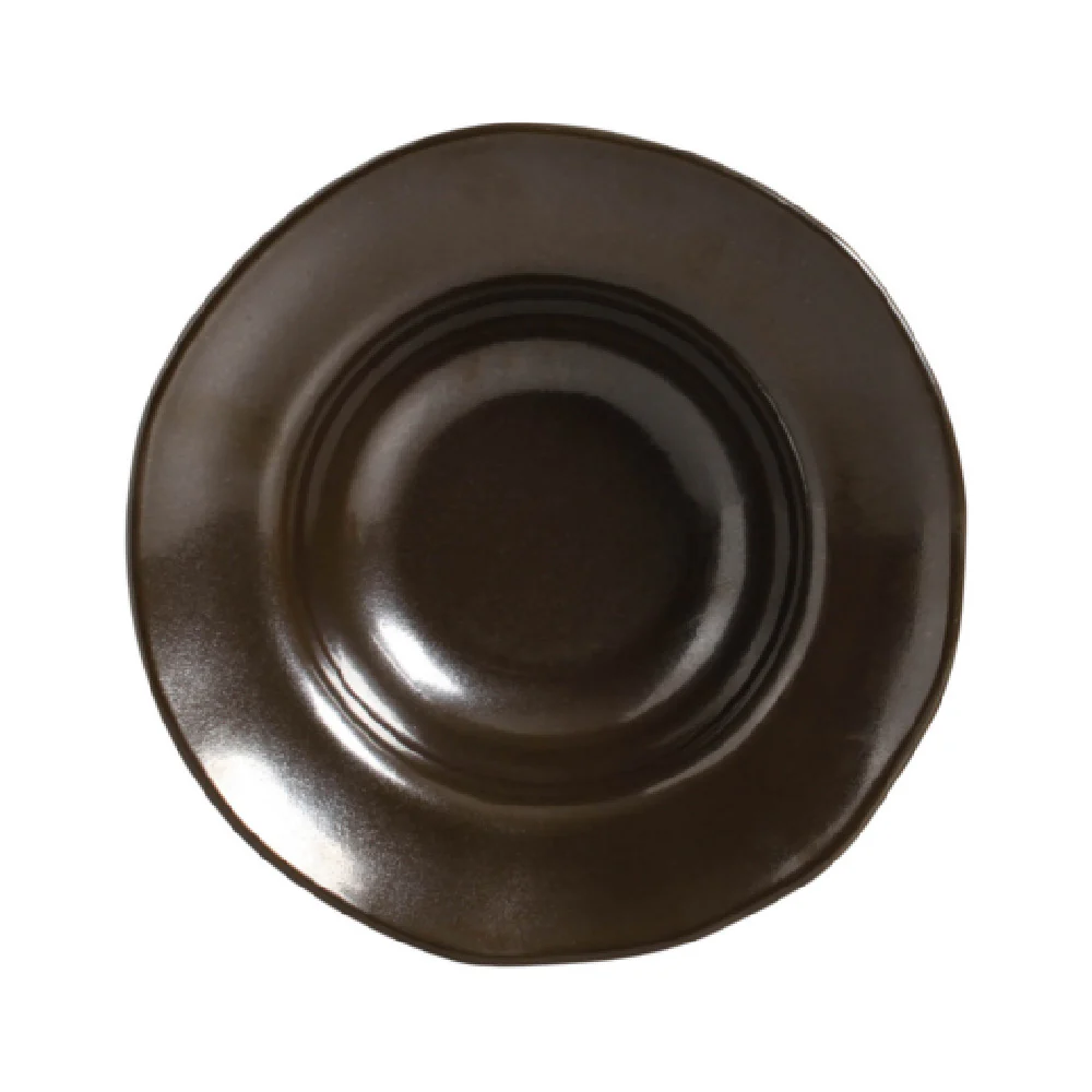 Porto Brasil 16014109301 7.5 Inch Deep Rim Plate 8.45 Oz Stoneware Stackable