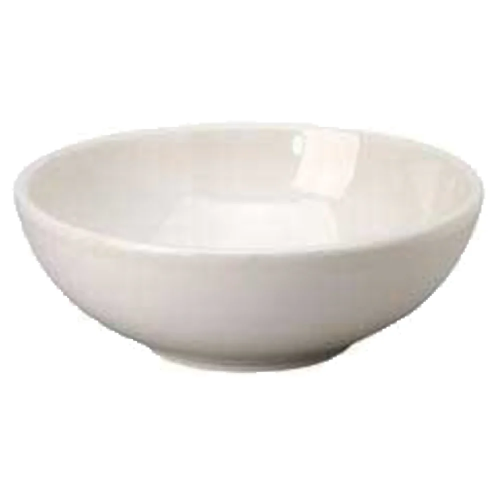 Vertex China VRE-82 60 Oz Pasta Salad Bowl 9 Inch Diameter Round Rolled Edge Polished Foot