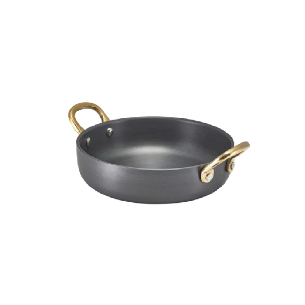 Steelite GWAMC15H 17.5 Oz Casserole Dish Aluminum Genware Black - Stock Item