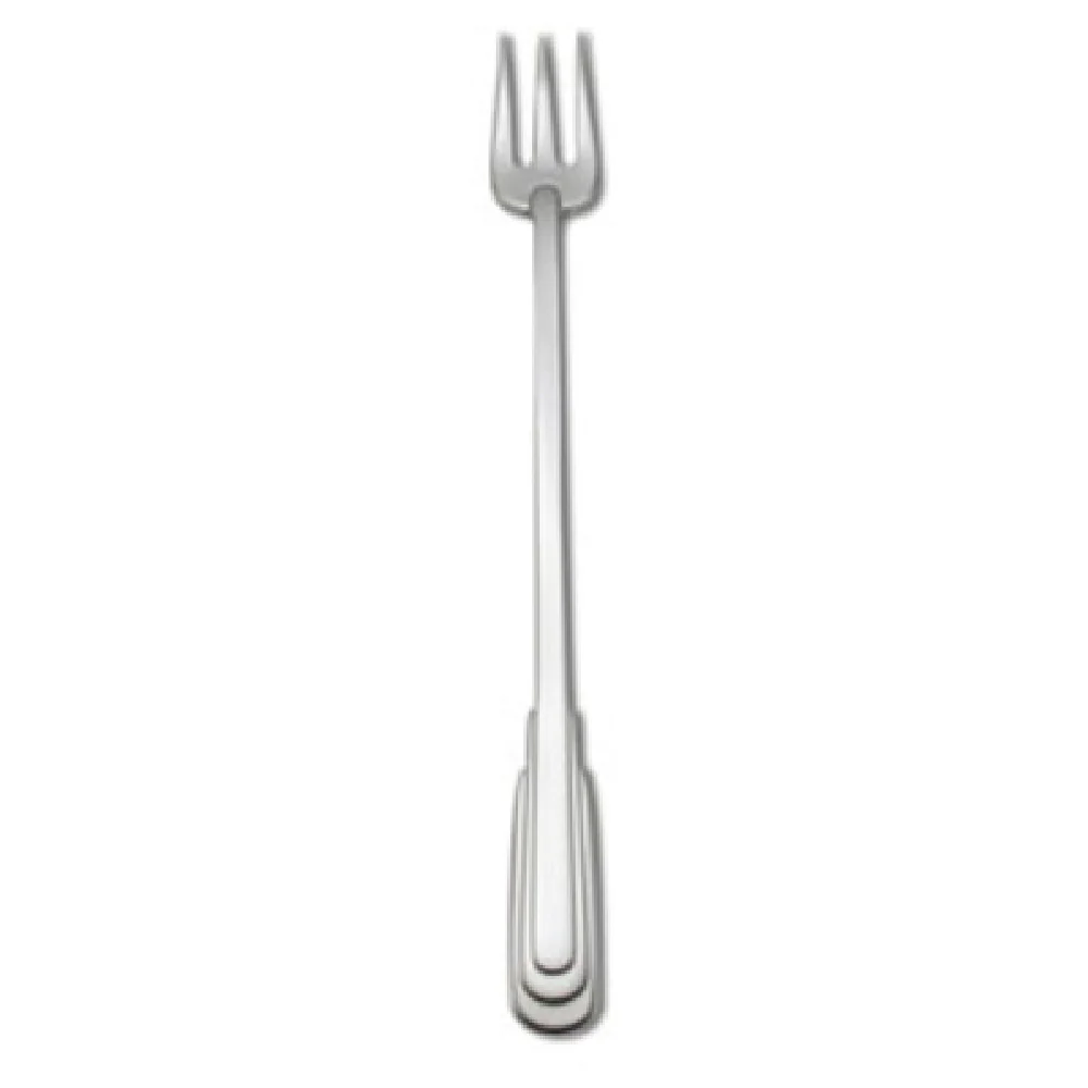 1880 Hospitality 2507FOYF 6-1/8 Inch Oyster Cocktail Fork with Symmetrical Tiers Stainless Steel Cityscape 1880 Hospitality 2507FOYF 6-1/8 Inch Oyster Cocktail Fork with Symmetrical Tiers Stainless Steel Cityscape