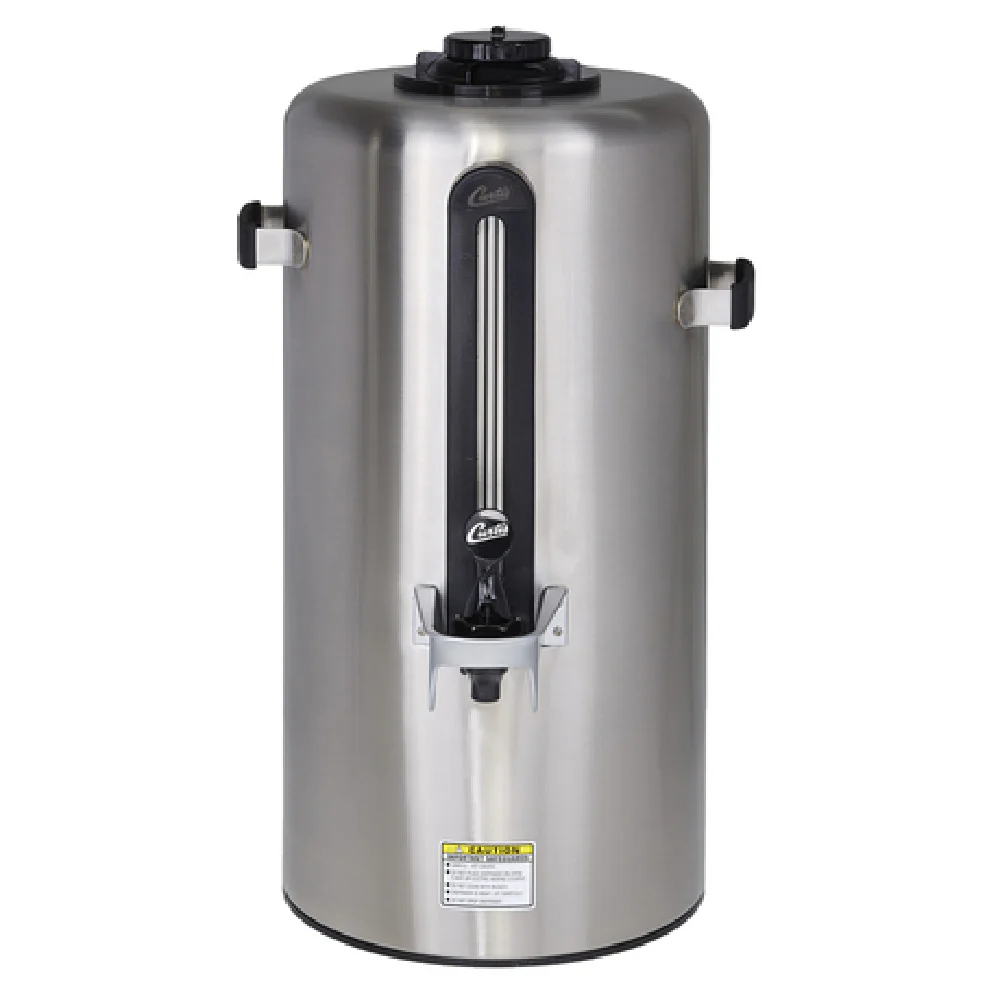 Curtis TXSG0301S200 3 Gallon Insulated Beverage Dispenser Stainless Steel with Brew-Thru Lid Curtis TXSG0301S200 3 Gallon Insulated Beverage Dispenser Stainless Steel with Brew-Thru Lid