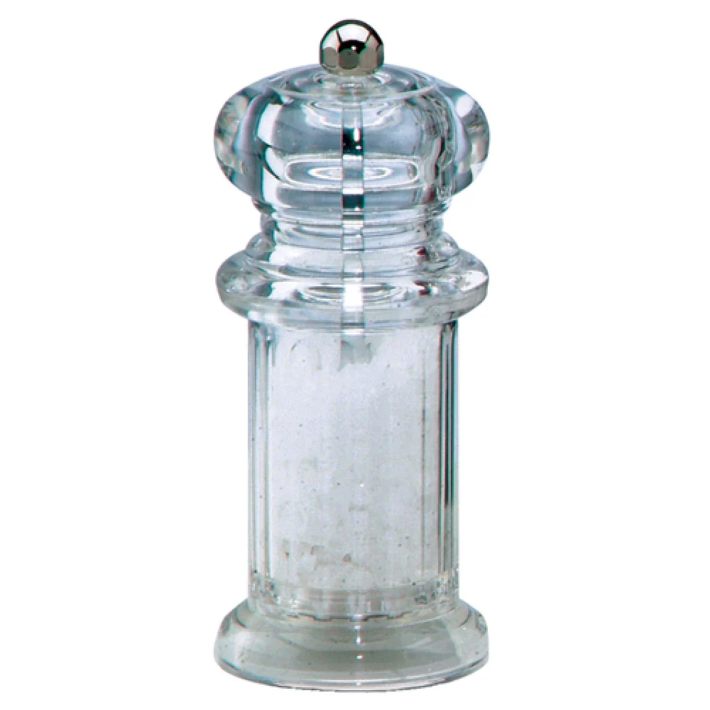 Chef Specialties 1752 5-1/2 Inch Citation Salt Mill with Lifetime Warranty Acrylic Finish
