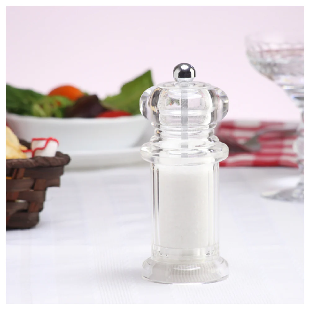 Chef Specialties 1752 5-1/2 Inch Citation Salt Mill with Lifetime Warranty Acrylic Finish Chef Specialties 1752 5-1/2 Inch Citation Salt Mill with Lifetime Warranty Acrylic Finish