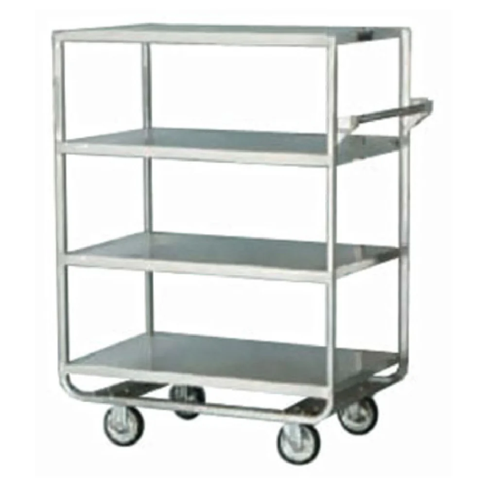 Lakeside 560 21 Inch Commercial Open Tray Truck Stainless Steel with Push Handle Lakeside 560 21 Inch Commercial Open Tray Truck Stainless Steel with Push Handle