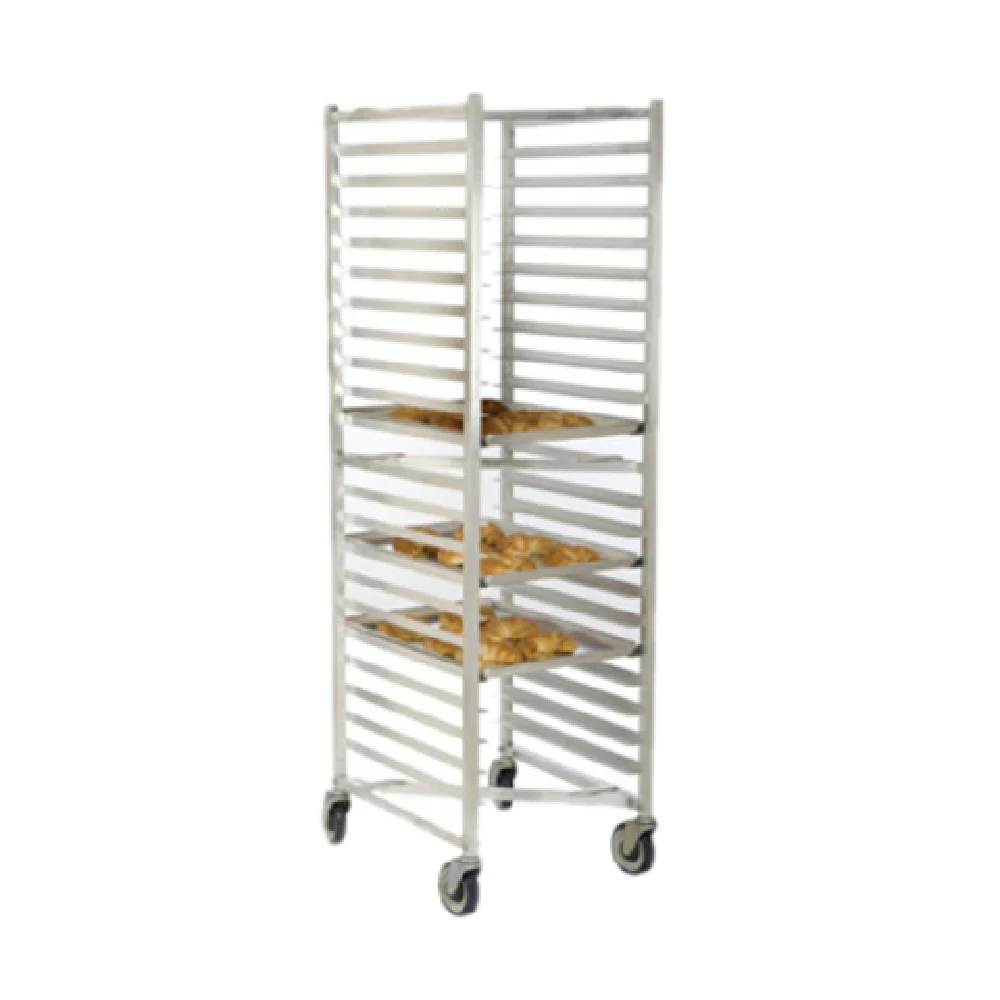1880 Hospitality FAZNBR20 21 Inch Aluminum Sheet Pan Rack with 20 Pan Capacity 1880 Hospitality FAZNBR20 21 Inch Aluminum Sheet Pan Rack with 20 Pan Capacity