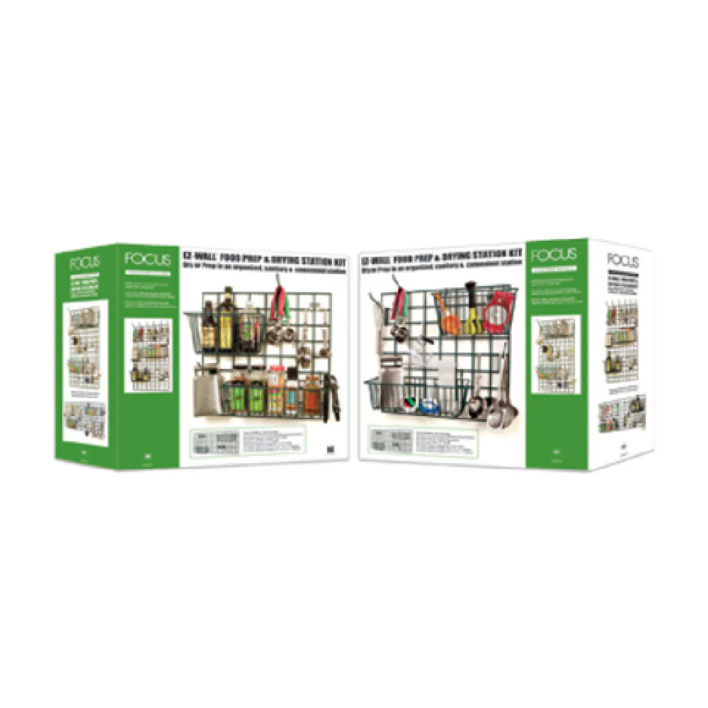 1880 Hospitality FWMKIT1 25 Inch Wall Grid Panel Food Prep and Drying Kit 1880 Hospitality FWMKIT1 25 Inch Wall Grid Panel Food Prep and Drying Kit