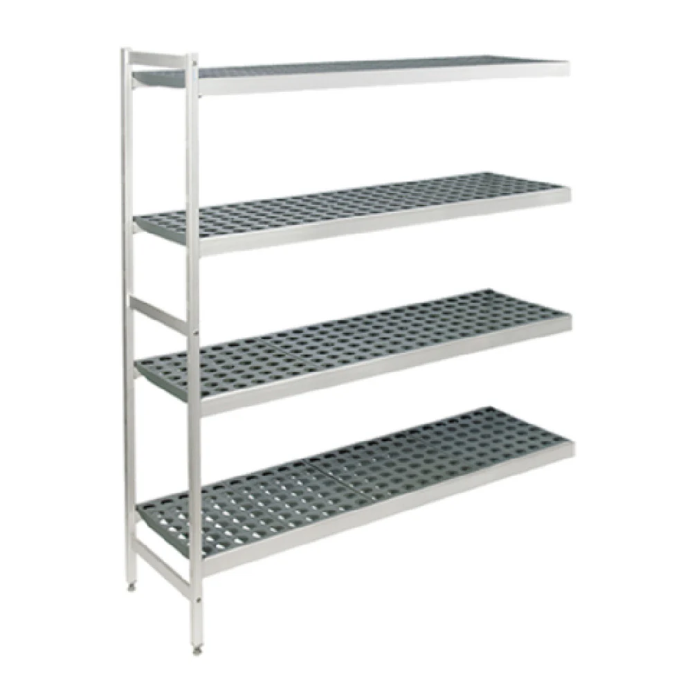 Fermod 4R26A83-E 26 Inch Shelving Unit Expansion Kit 4-tier Plastic with Metal Post