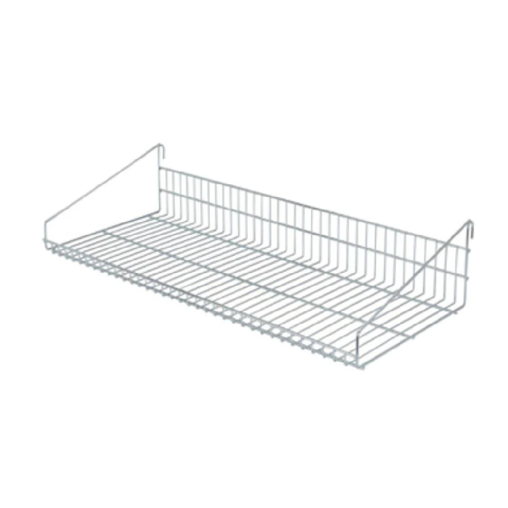 1880 Hospitality FWMGMS3619CH 35 Inch EZ-Wall Wire Shelf Grid Mount Dry Storage Chrome