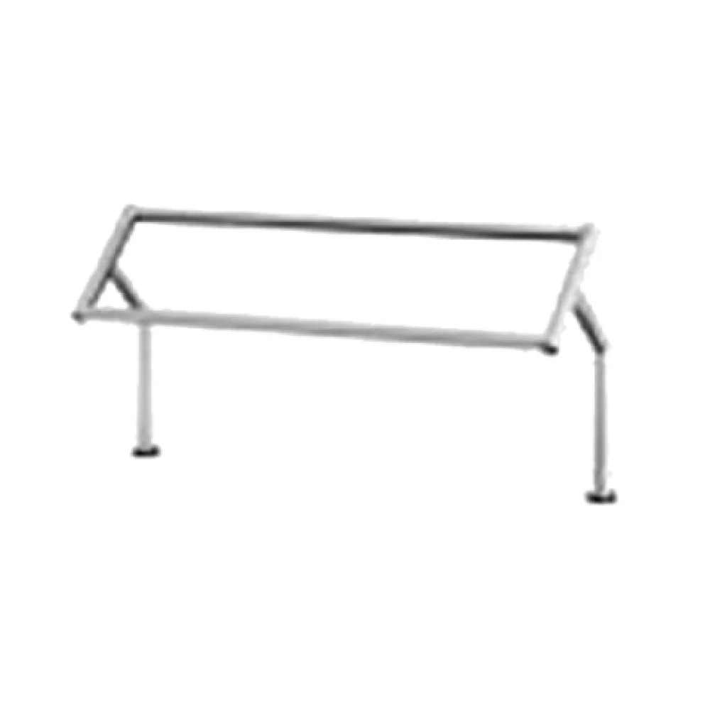 Vollrath PB89270 32 to 37 Inch Traditional Breath Guard Single-sided Buffet Glass and Aluminum